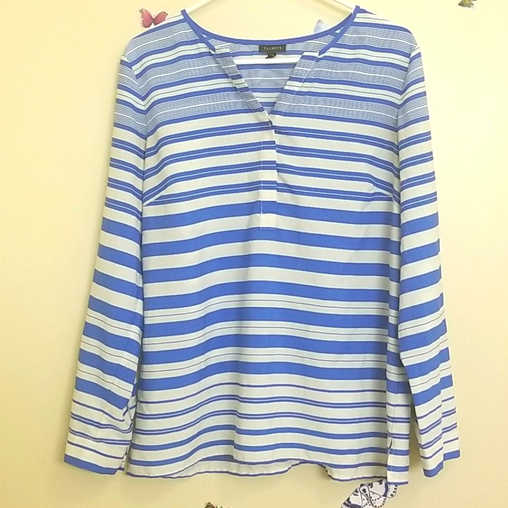 Long Sleeve Partial Button Up